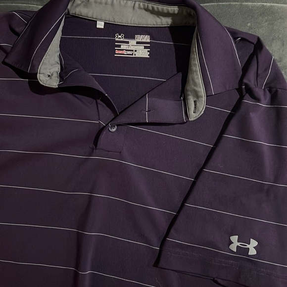 Bundle of men’s medium Under Armour golf shirts- EUC! - Picture 3 of 3